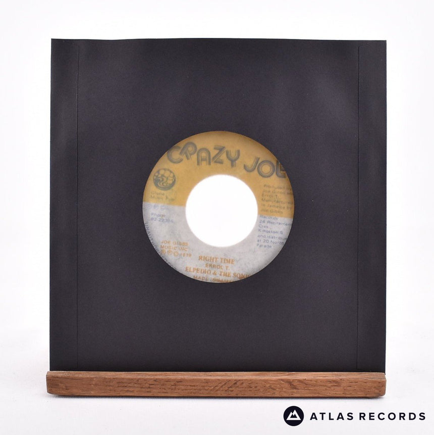 Elpedo And The Sonics - Right Time - Jamaica 7" Vinyl Record - VG+