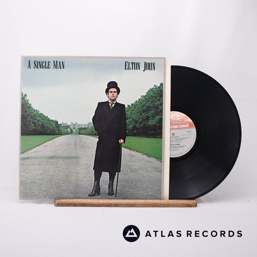Elton John - A Single Man - Gatefold LP Vinyl Record - EX/EX