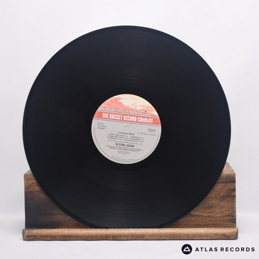 Elton John - A Single Man - Gatefold LP Vinyl Record - EX/EX