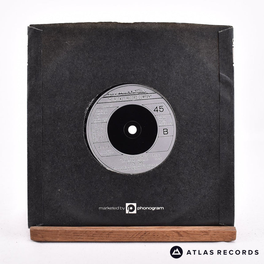 Elton John - Are You Ready For Love - 7" Vinyl Record - VG+/VG+