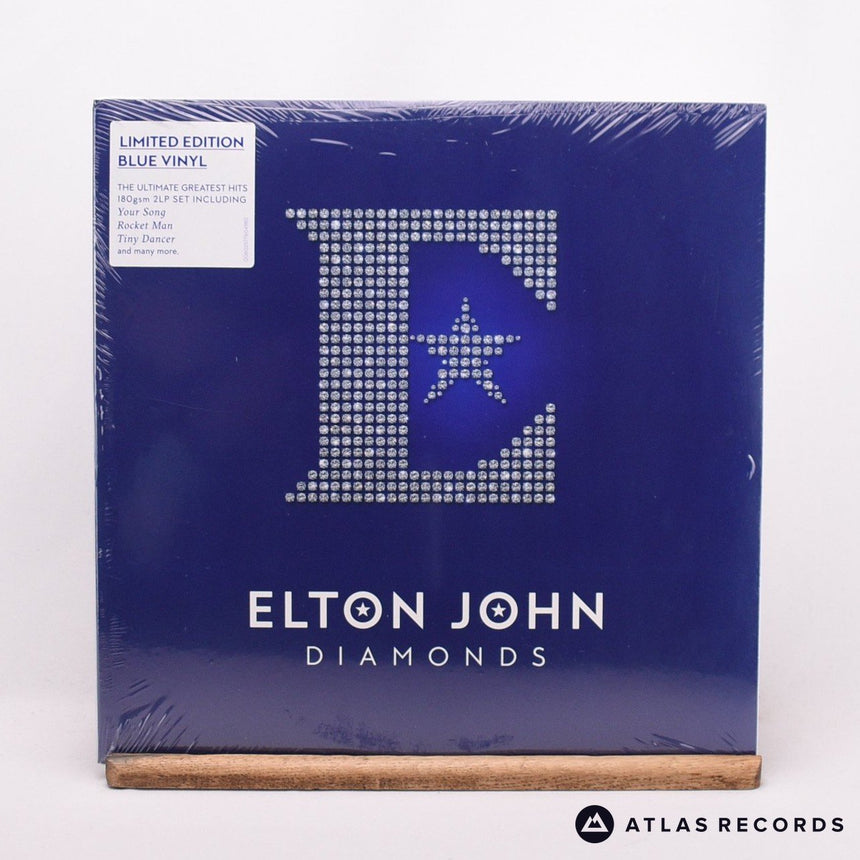 Elton John Diamonds 2 x LP Vinyl Record - Front Cover & Record