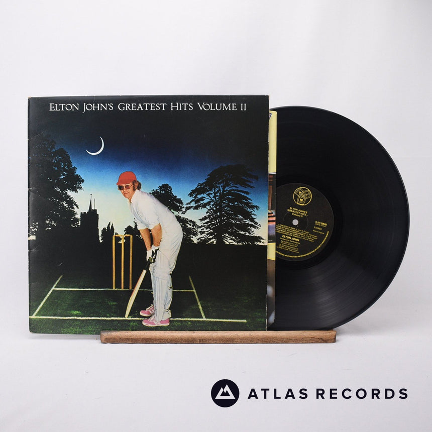 Elton John Elton John's Greatest Hits Volume II LP Vinyl Record - Front Cover & Record