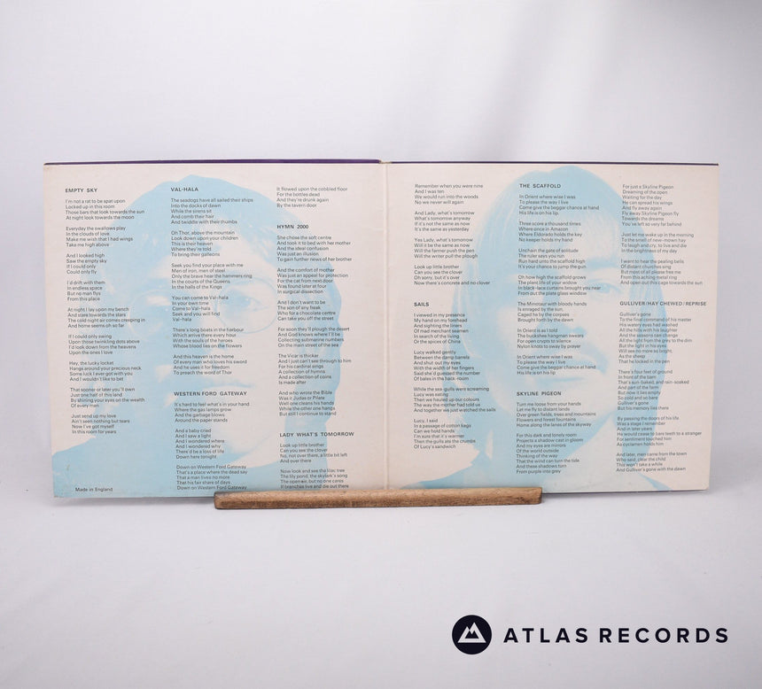 Elton John - Empty Sky - Textured Sleeve Gatefold LP Vinyl Record - VG+/VG+