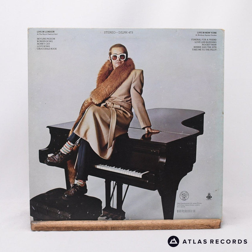 Elton John - Here And There - LP Vinyl Record - VG+/VG+