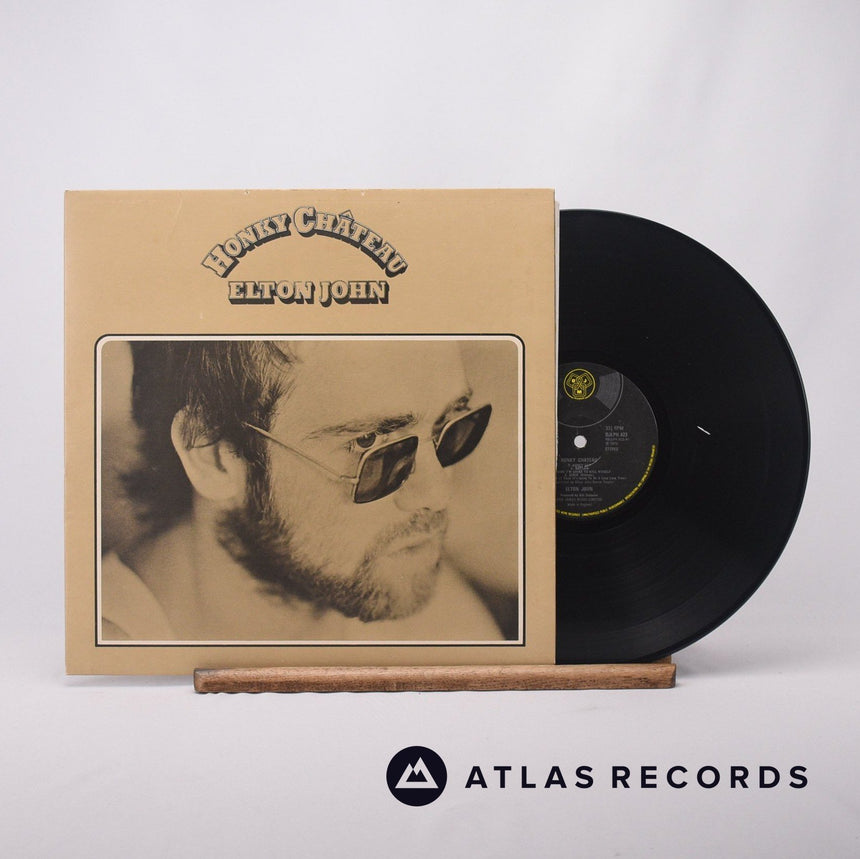 Elton John Honky Château LP Vinyl Record - Front Cover & Record