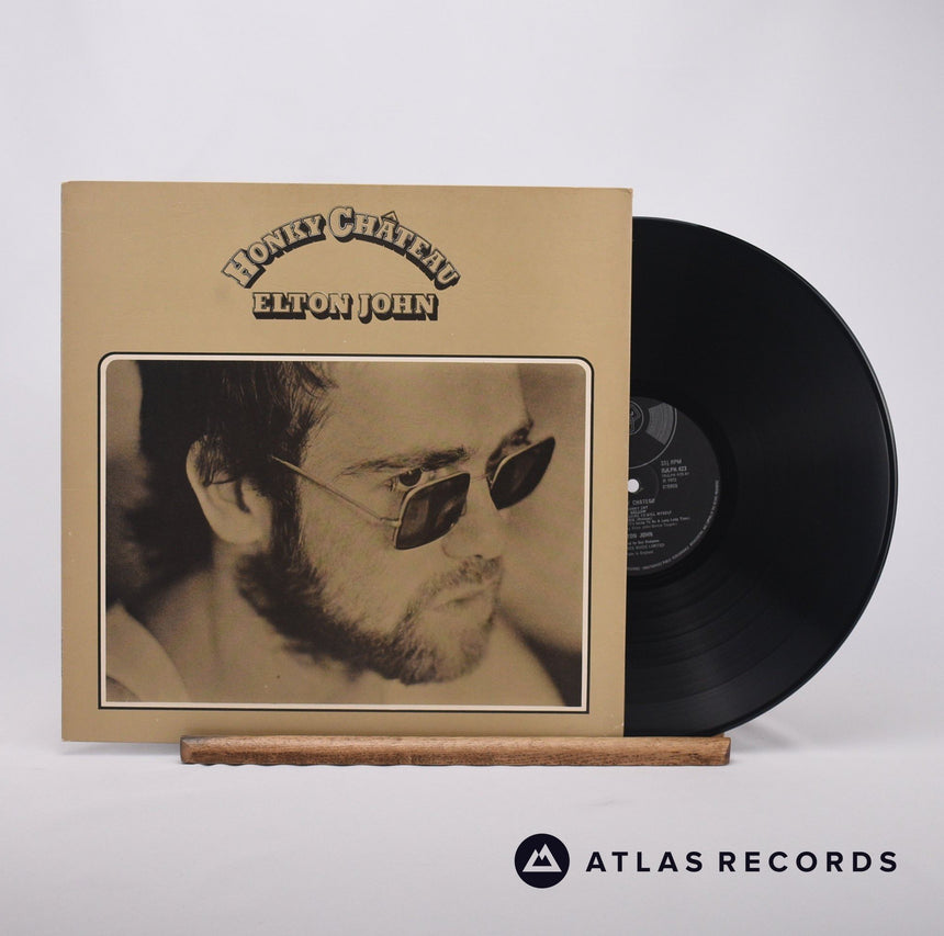 Elton John Honky Château LP Vinyl Record - Front Cover & Record