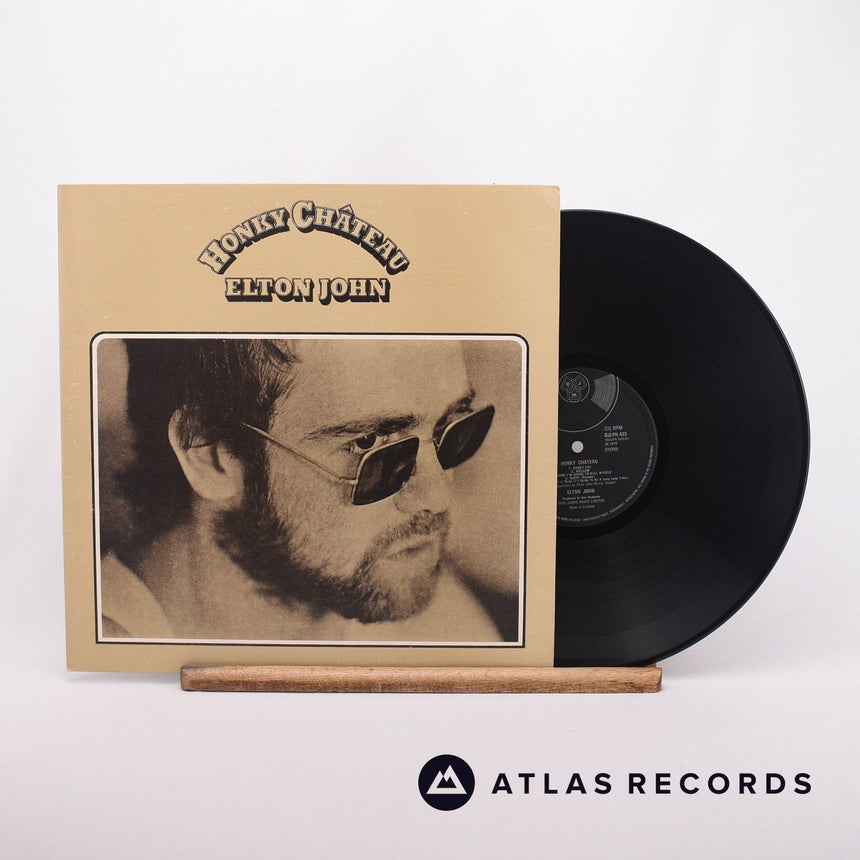 Elton John Honky Château LP Vinyl Record - Front Cover & Record