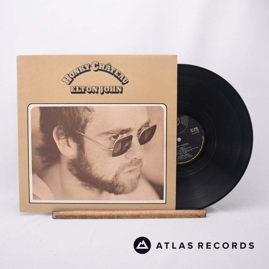 Elton John Honky Château LP Vinyl Record - Front Cover & Record
