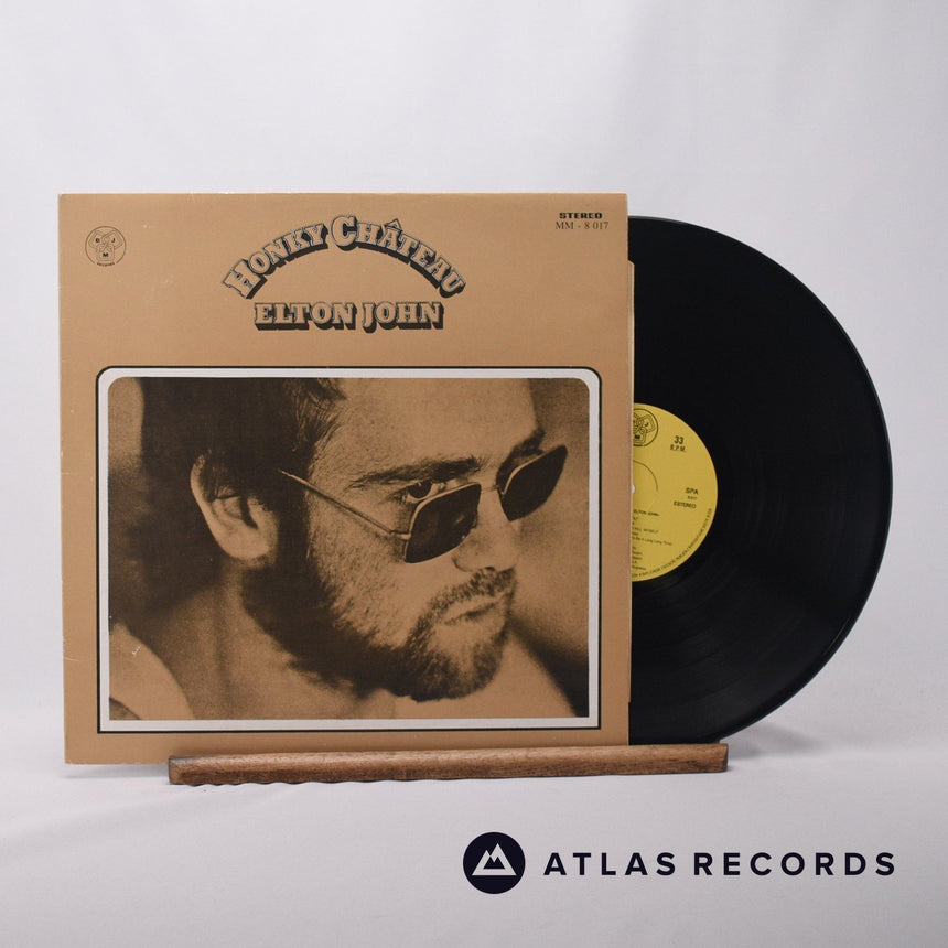 Elton John Honky Château LP Vinyl Record - Front Cover & Record