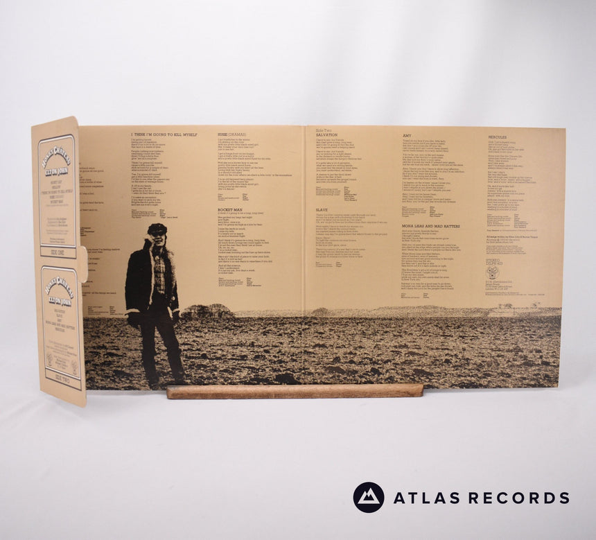 Elton John - Honky Château - Embossed Sleeve LP Vinyl Record - EX/VG+