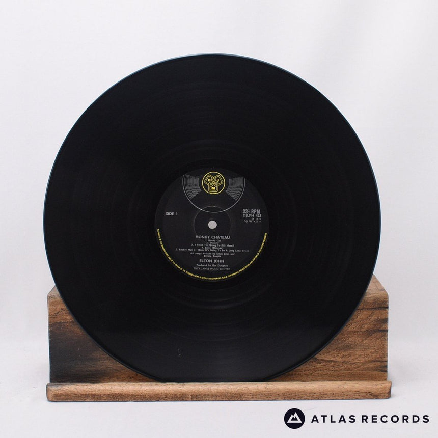 Elton John - Honky Château - Embossed Sleeve LP Vinyl Record - EX/VG+