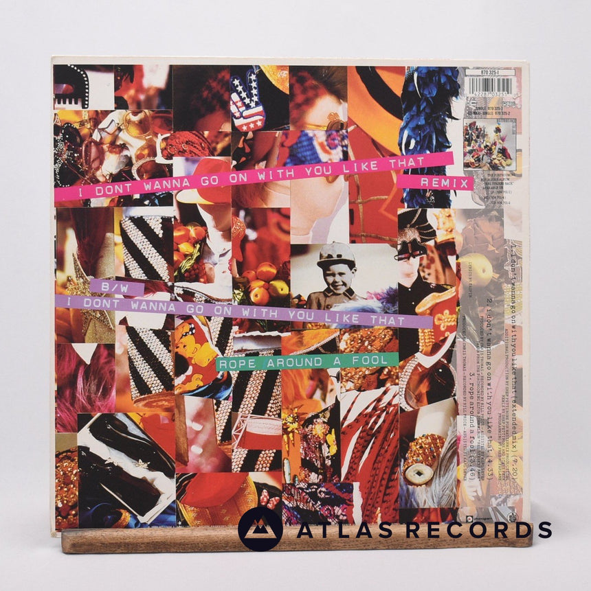 Elton John - I Don't Wanna Go On With You Like That - 12" Vinyl Record - EX/EX