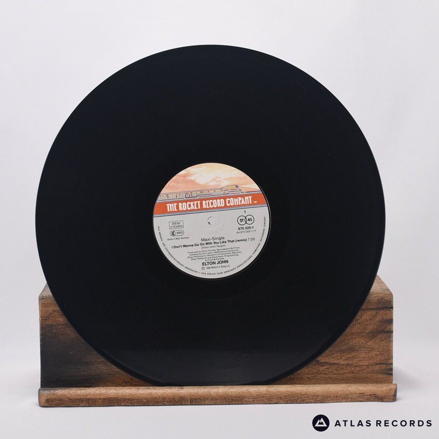 Elton John - I Don't Wanna Go On With You Like That - 12" Vinyl Record - EX/EX