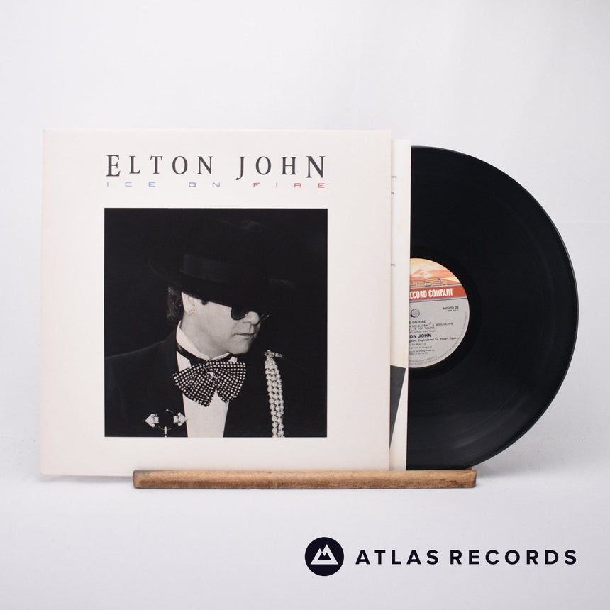 Elton John - Ice On Fire - LP Vinyl Record - EX/EX