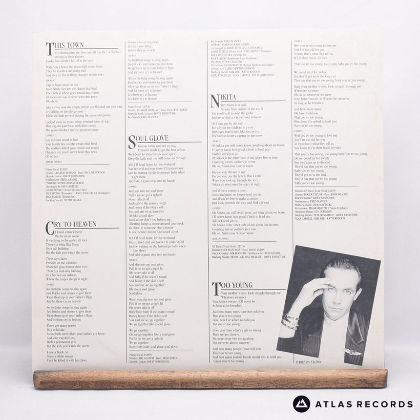 Elton John - Ice On Fire - LP Vinyl Record - EX/EX