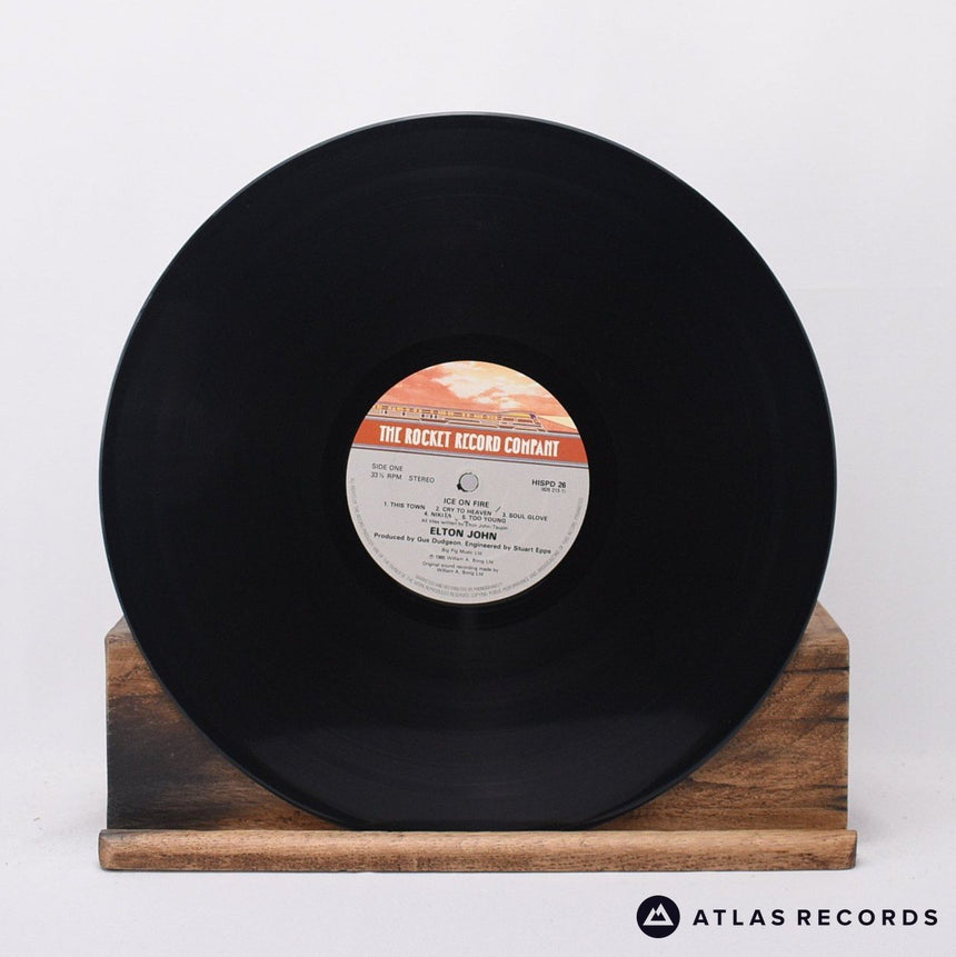 Elton John - Ice On Fire - LP Vinyl Record - EX/EX