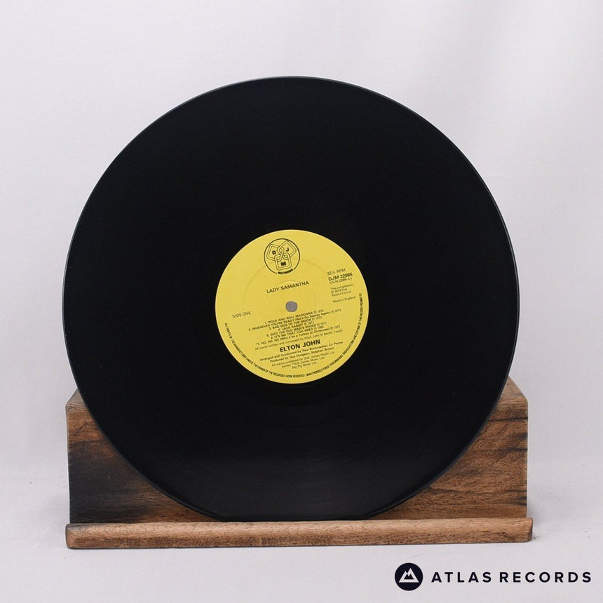 Elton John - Lady Samantha - Strawberry A1 B1 LP Vinyl Record - VG+/EX