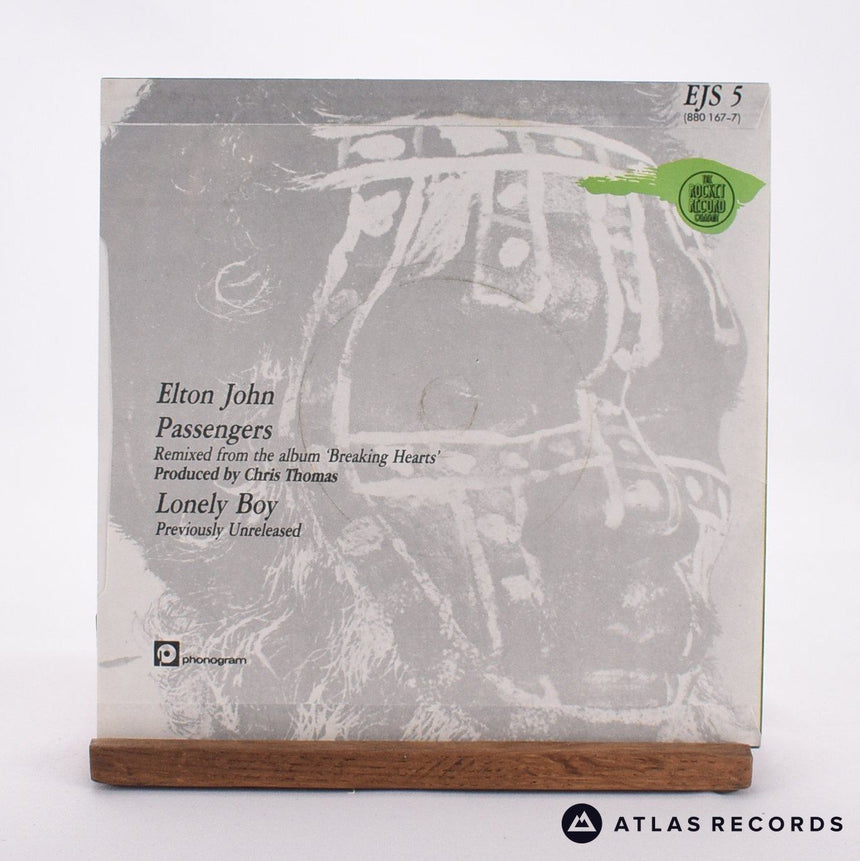 Elton John - Passengers - 7" Vinyl Record - VG+/EX