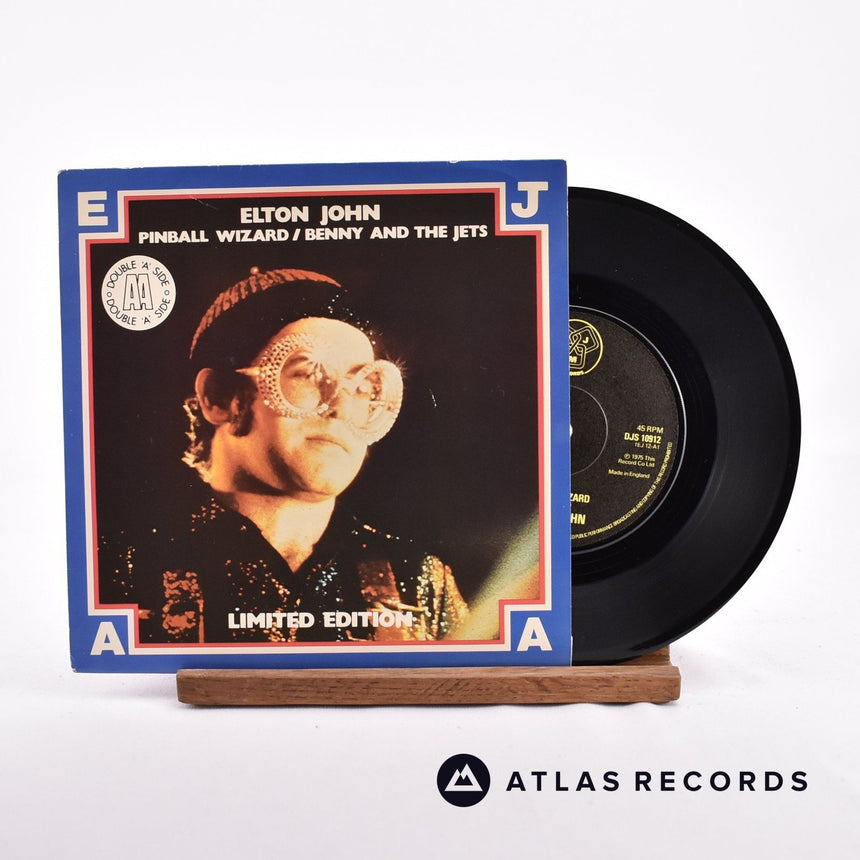 Elton John Pinball Wizard 7" Vinyl Record - Front Cover & Record