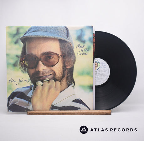 Elton John Rock Of The Westies LP Vinyl Record - Front Cover & Record