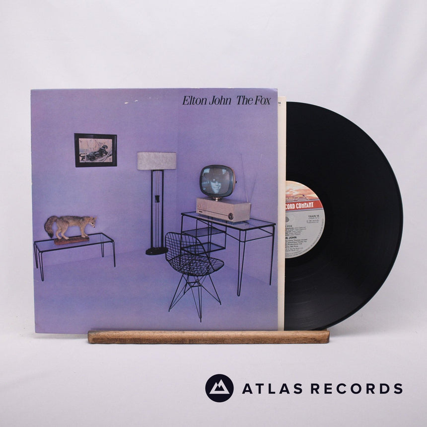 Elton John The Fox LP Vinyl Record - Front Cover & Record