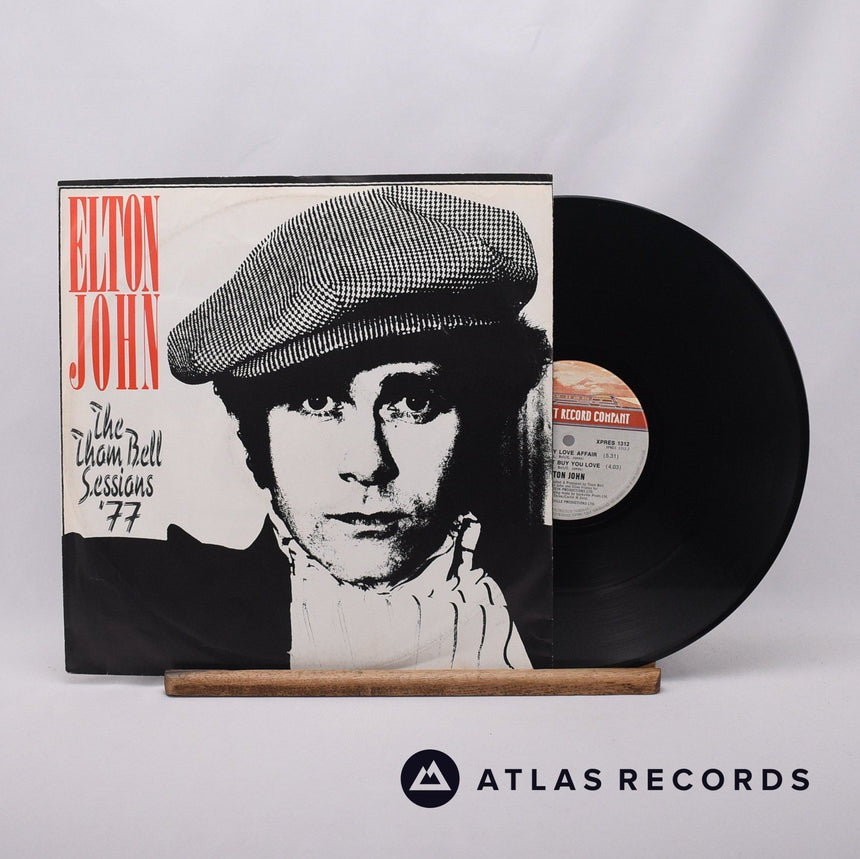 Elton John The Thom Bell Sessions '77 12" Vinyl Record - Front Cover & Record
