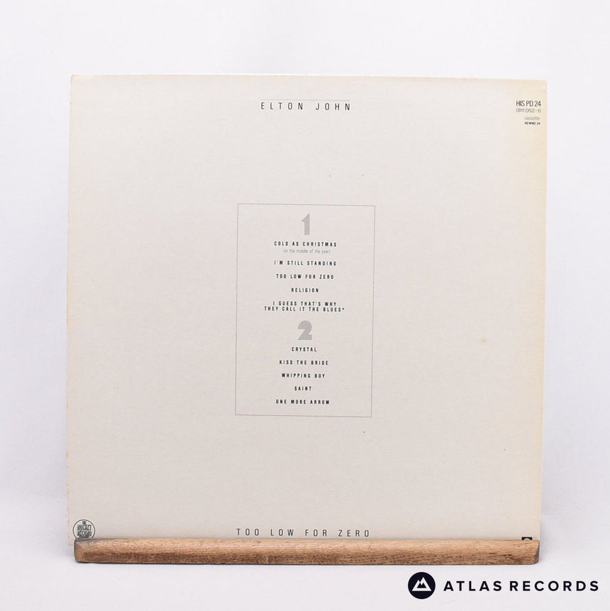 Elton John - Too Low For Zero - LP Vinyl Record - EX/EX