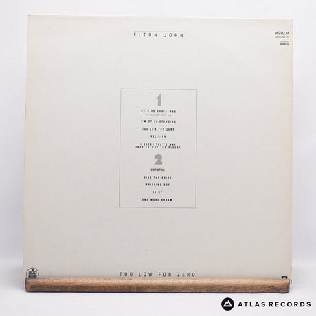 Elton John - Too Low For Zero - LP Vinyl Record - EX/EX