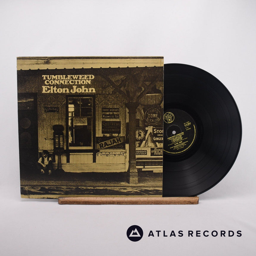 Elton John Tumbleweed Connection LP Vinyl Record - Front Cover & Record
