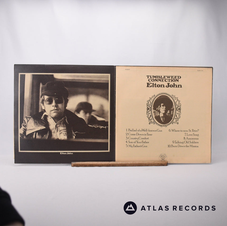 Elton John - Tumbleweed Connection - Misprint LP Vinyl Record - VG+/VG