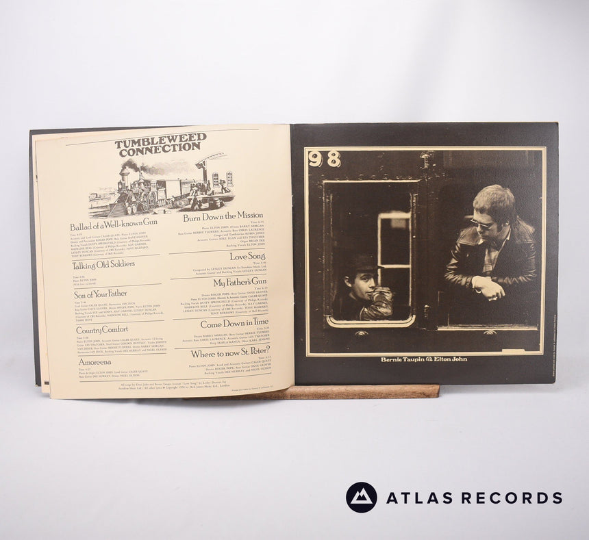 Elton John - Tumbleweed Connection - First Uk Press LP Vinyl Record - EX/EX