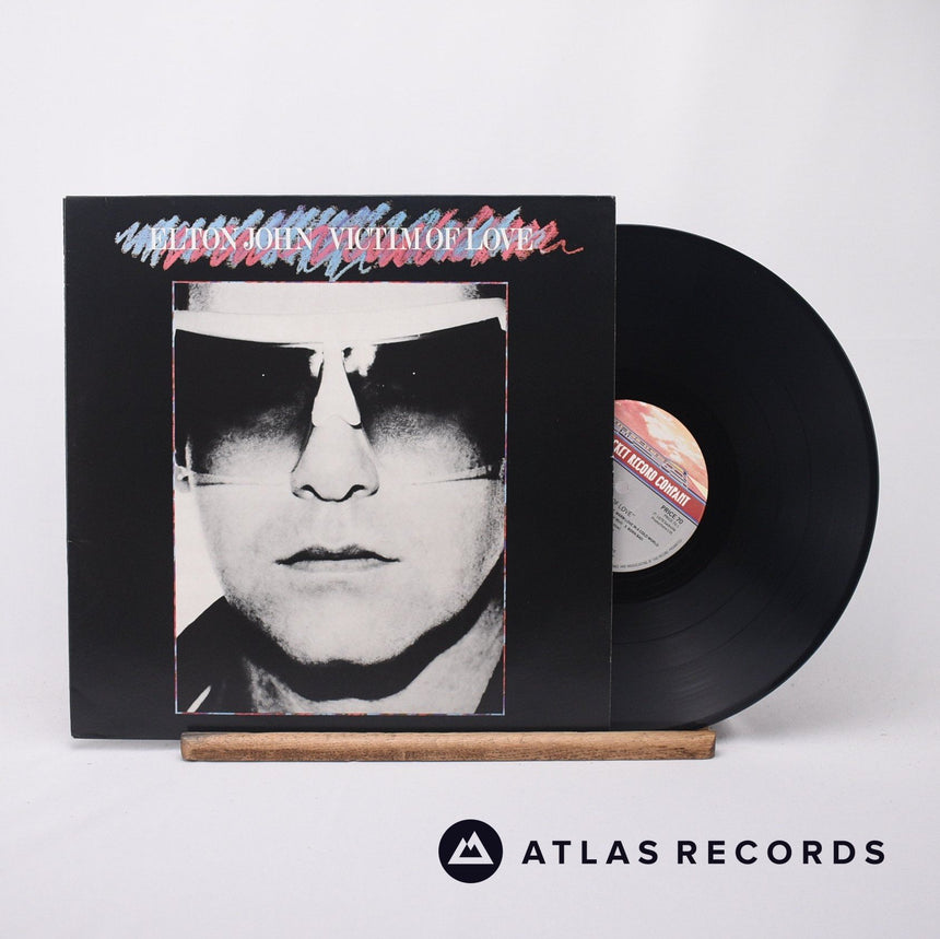 Elton John - Victim Of Love - Reissue LP Vinyl Record - EX/EX