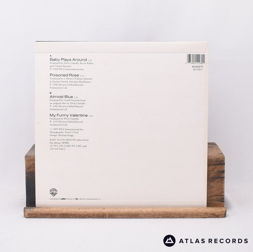 Elvis Costello - Baby Plays Around - 10" Vinyl Record - EX/VG+