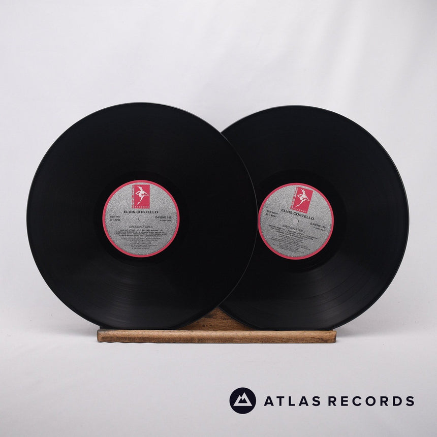 Elvis Costello - Girls +£÷ Girls =$& Girls - Double LP Vinyl Record - EX/EX