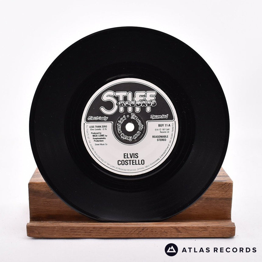 Elvis Costello - Less Than Zero - 7" Vinyl Record - VG+/EX