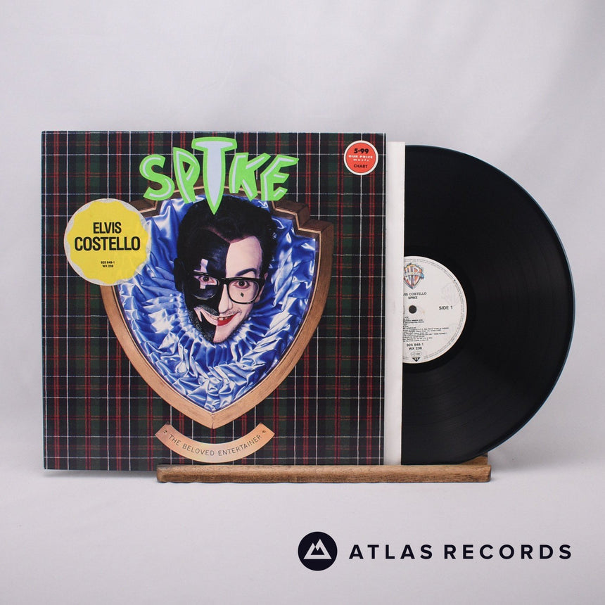 Elvis Costello Spike LP Vinyl Record - Front Cover & Record