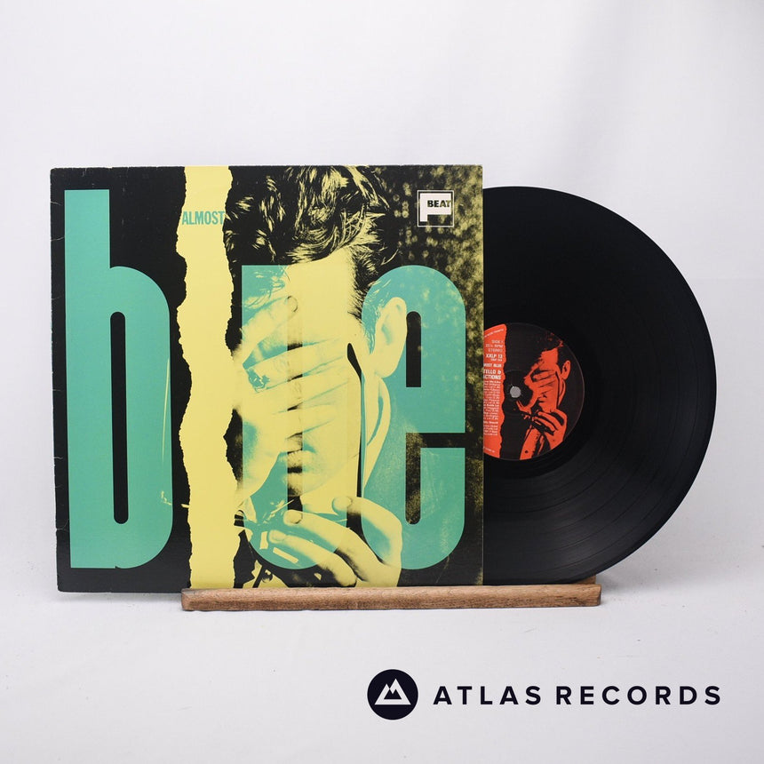 Elvis Costello & The Attractions Almost Blue LP Vinyl Record - Front Cover & Record