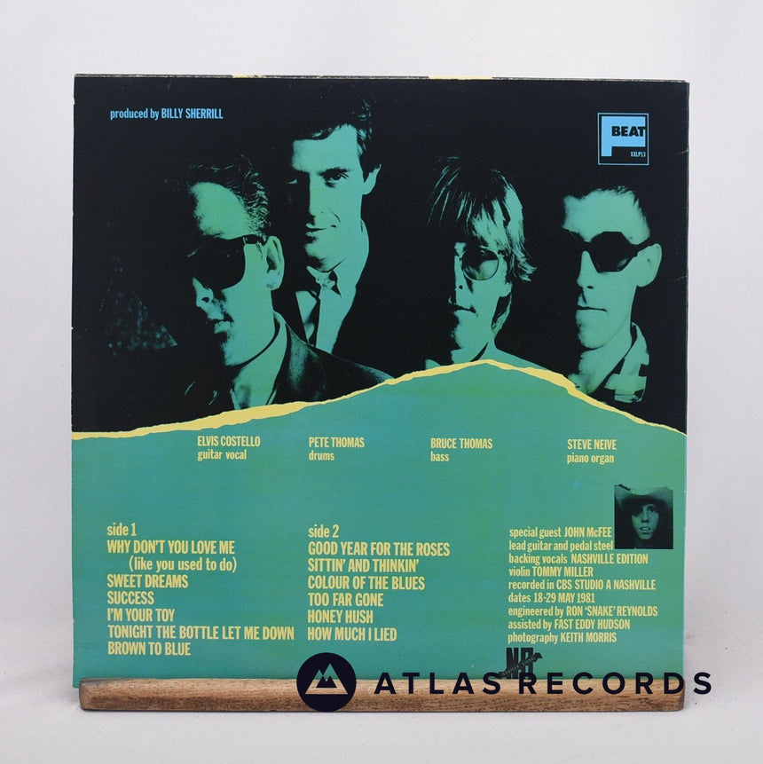 Elvis Costello & The Attractions - Almost Blue - LP Vinyl Record - EX/EX