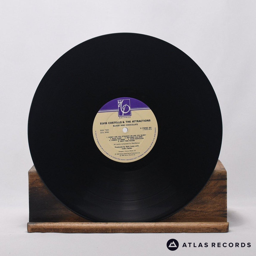 Elvis Costello & The Attractions - Blood & Chocolate - LP Vinyl Record - VG+/EX