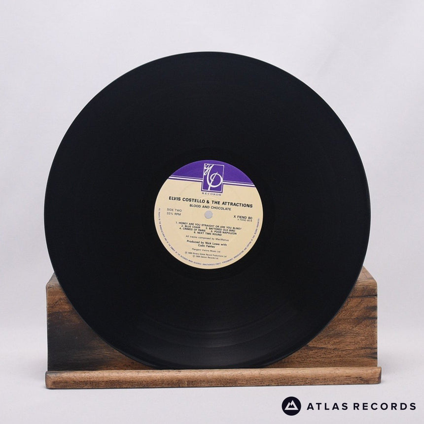 Elvis Costello & The Attractions - Blood & Chocolate - LP Vinyl Record - EX/EX