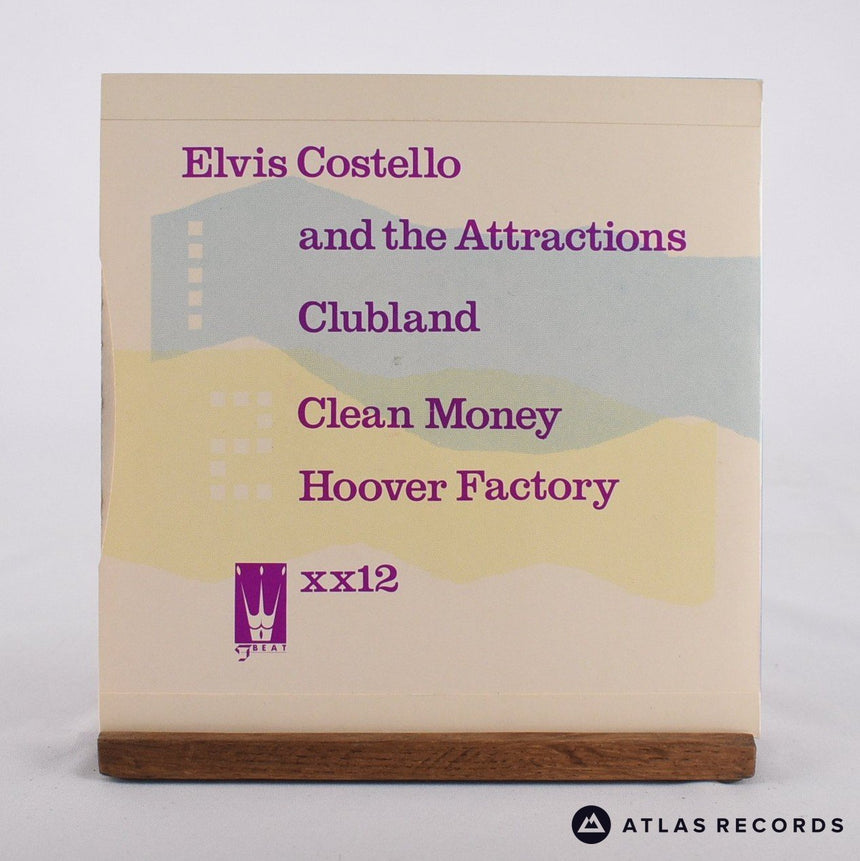 Elvis Costello & The Attractions - Clubland - 7" Vinyl Record - EX/EX