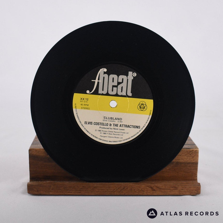 Elvis Costello & The Attractions - Clubland - 7" Vinyl Record - EX/EX