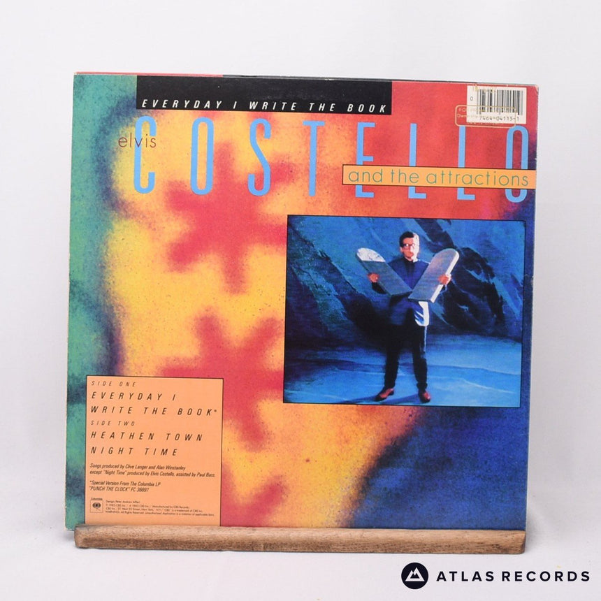 Elvis Costello & The Attractions - Everyday I Write The Book - 12" Vinyl Record