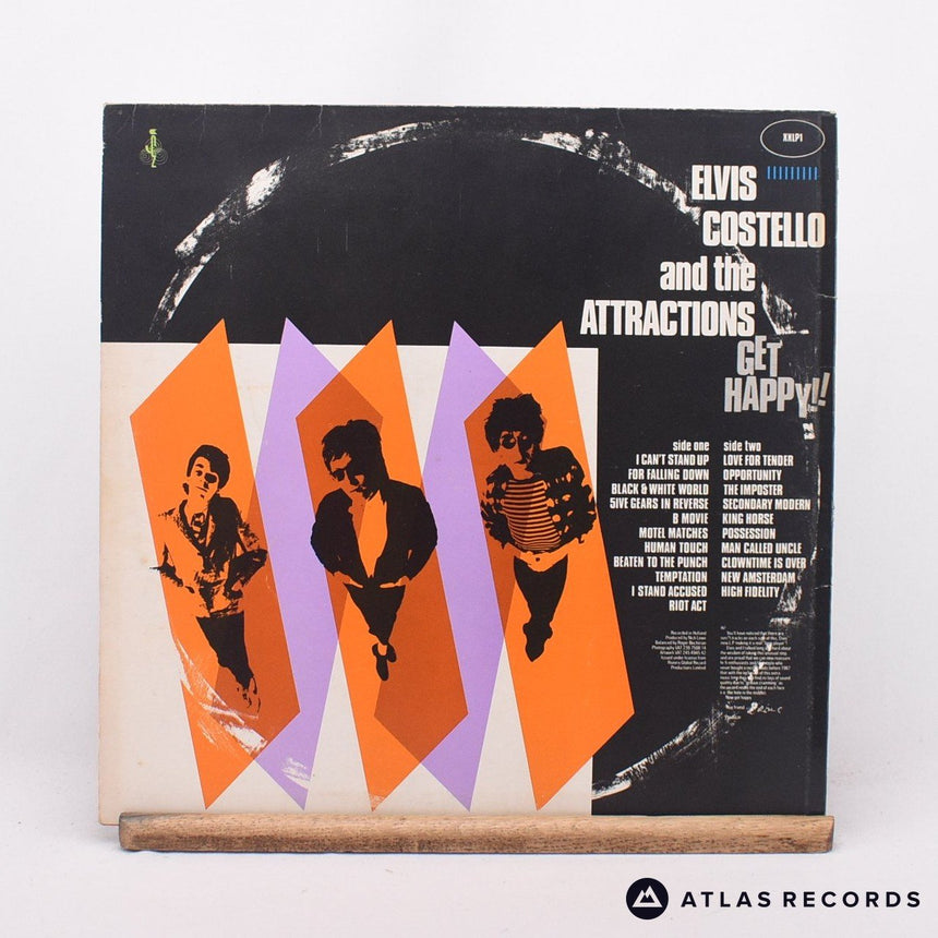 Elvis Costello & The Attractions - Get Happy!! - LP Vinyl Record - EX/EX