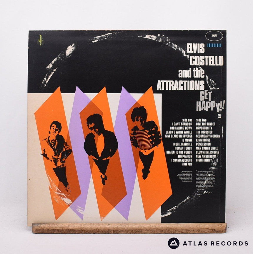 Elvis Costello & The Attractions - Get Happy!! - LP Vinyl Record - VG+/EX