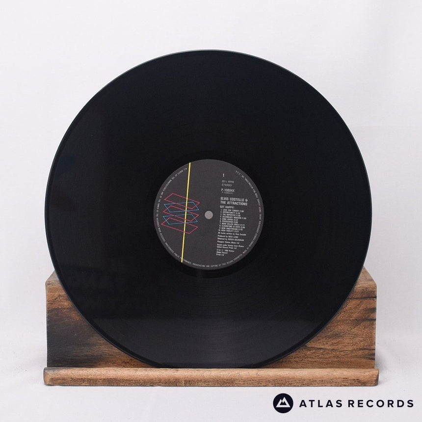 Elvis Costello & The Attractions - Get Happy! - Insert LP Vinyl Record - EX/EX