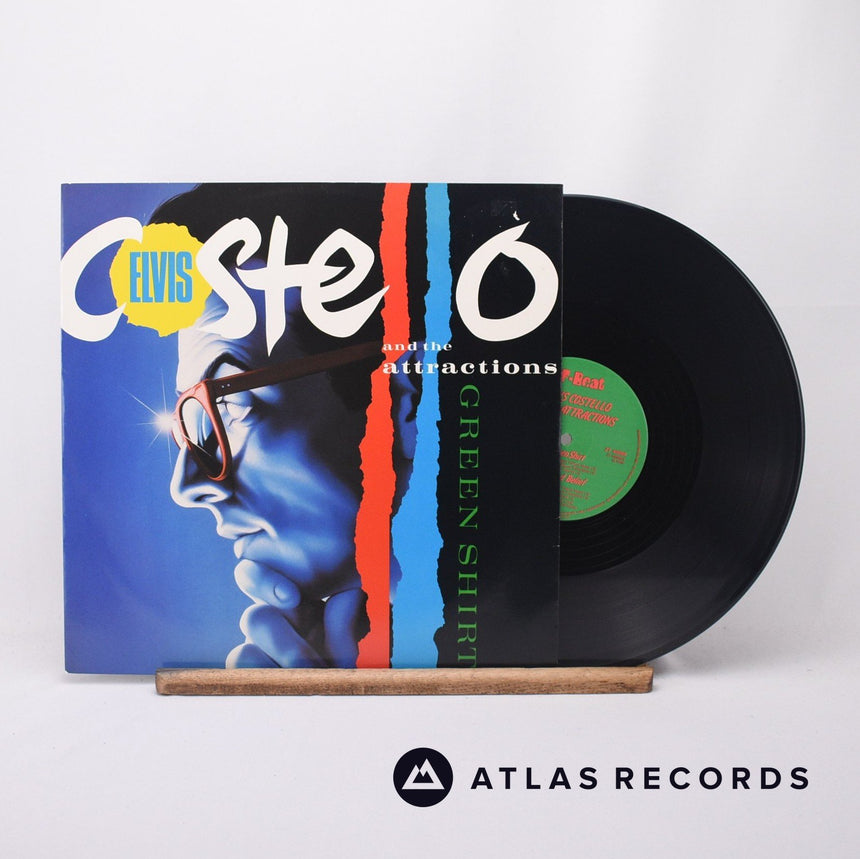 Elvis Costello & The Attractions - Green Shirt - 12" Vinyl Record - EX/EX