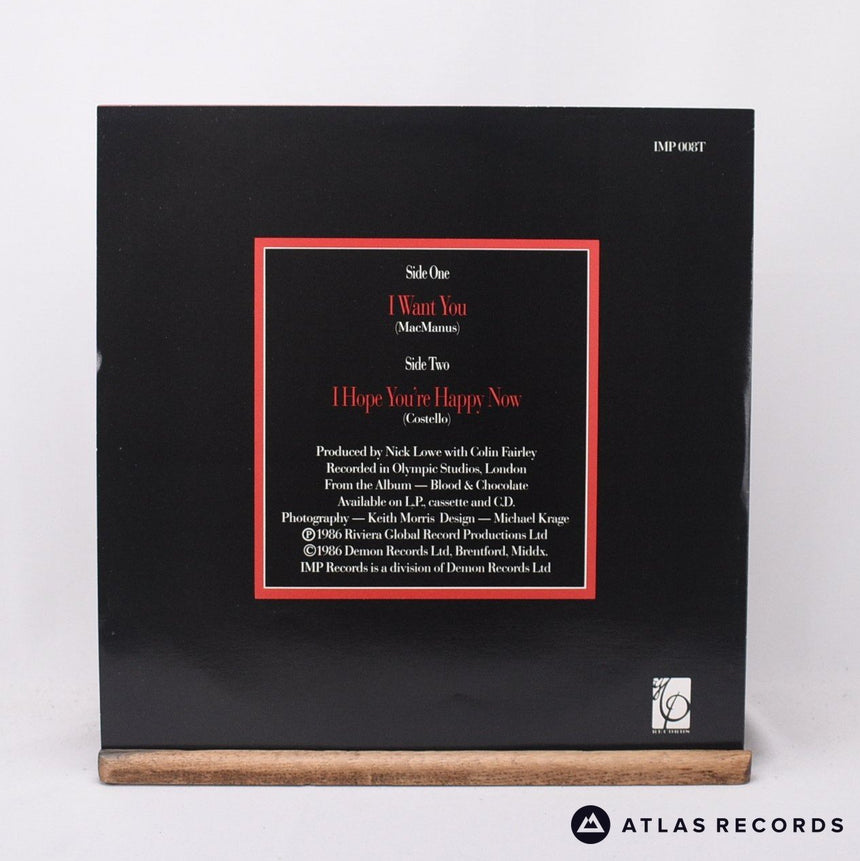 Elvis Costello & The Attractions - I Want You - Damont 12" Vinyl Record - EX/VG+