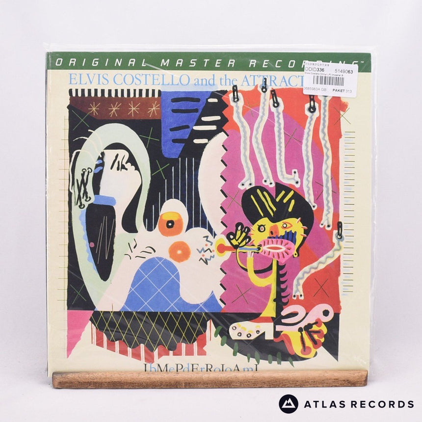Elvis Costello & The Attractions Imperial Bedroom LP Vinyl Record - Front Cover & Record