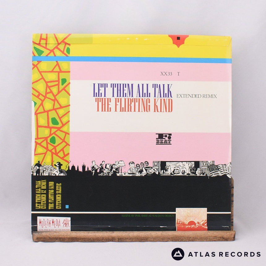 Elvis Costello & The Attractions - Let Them All Talk - 12" Vinyl Record - VG+/EX